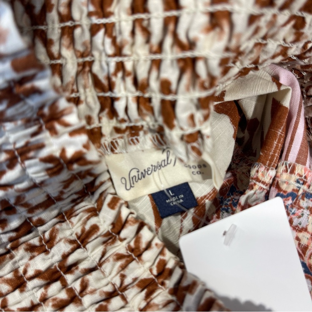 Universal thread Patchwork Floral Maxi Skirt larg… - image 6